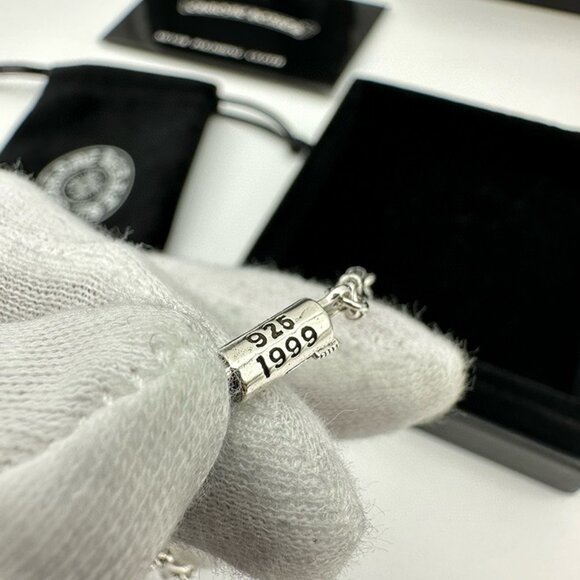 Chrome Heart Bone Silver Bracelet - Picture 6 of 8